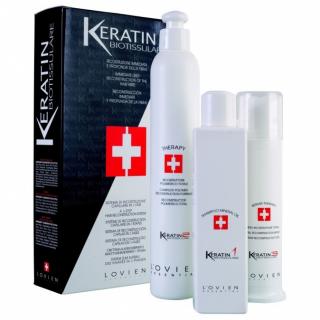 L´OVIEN ESSENTIAL Keratin Biotissulare keratinový systém pro rekonstrukci vlasů - 3fáze