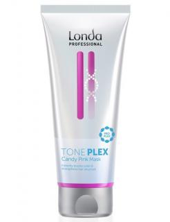 LONDA TonePLEX Candy Pink Mask 200ml - intenzivní maska pro obnovu barvy vlasů - růžová