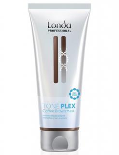 LONDA TonePLEX Coffe Brown Mask 200ml - intenzivní maska pro obnovu barvy vlasů - hnědá