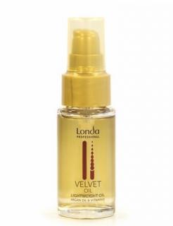 LONDA Velvet Oil Argan Lightweight Oil 30ml - regenerační olej proti třepení a krepatění