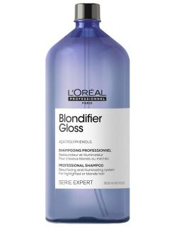 LOREAL Expert Blondifier Gloss Shampoo 1500ml - šampon pro lesk blond vlasů