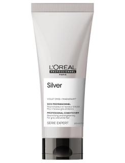 LOREAL Professionnel Serie Expert Silver Conditioner 200ml - kondicionér pro šedé a bílé vlasy