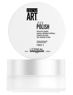 LOREAL Professionnel Tecni.Art Fix Polish Wax-In-Gel 75ml - gelový vosk pro styling vlasů