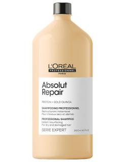 LOREAL Serie Expert Absolut Repair Gold Quinoa Shampoo 1500ml - pro velmi poškozené vlasy