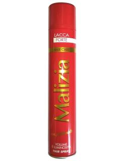 MALIZIA Lacca Forte Volume Hair Spray 500ml - objemový extra silně tužící lak s pantenolem