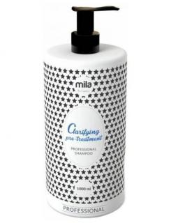MILA Hair Cosmetics Clarifying Pre Treatment Shampoo 1000ml - šampon čistící a osvěžující vlasy