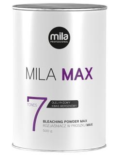 MILA Hair Cosmetics Silver Max Bleaching Powder 500g - bezprašný melír pro stříbrné melíry