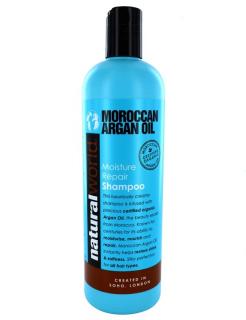 NATURAL WORLD ARGAN OIL Moisture Repair Shampoo 500ml - šampon s arganovým olejem