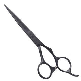 OLIVIA GARDEN SilkCut PRO 5,75' Shear Matt Black - kadeřnické nůžky pro praváky