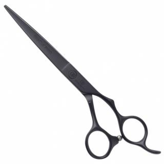OLIVIA GARDEN SilkCut PRO 6,50' Shear Matt Black - kadeřnické nůžky pro praváky
