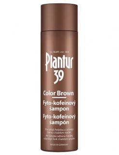 PLANTUR 39 Color Brown fyto-kofeinový šampon proti padání na hnědé vlasy 250ml