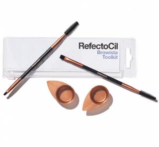 REFECTOCIL Browista Toolkit - aplikační sada 2 duální štětce + 2 misky