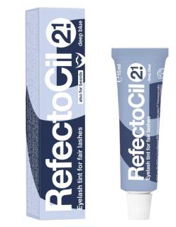 REFECTOCIL č.2,1 DEEP BLUE - Profesionální barva na řasy, obočí a vousy 15ml - Modrá