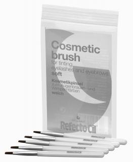 REFECTOCIL Cosmetic Brush Soft 5ks - Rovné jemné štětečky pro snadnou aplikaci barev