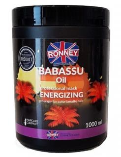 RONNEY Babassu Oil Mask 1000ml - maska pro barvené a zářivé vlasy
