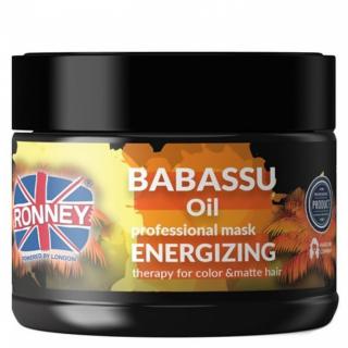RONNEY Babassu Oil Mask 300ml - maska pro barvené a zářivé vlasy