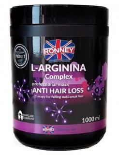 RONNEY L-Arginina Complex Mask 1000ml - maska proti padání vlasů