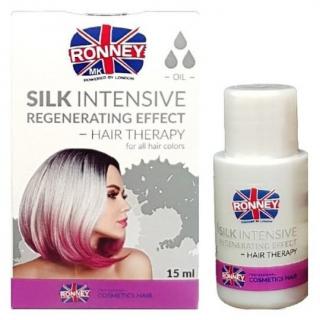 RONNEY Silk Intensive Oil 15ml - olej s hedvábnými proteiny pro suché vlasy