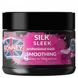 RONNEY Silk Sleek Mask 300ml - maska pro suché a tenké vlasy