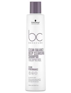 SCHWARZKOPF BC Bonacure Deep Cleansing Shampoo 250ml - šampon na mastné vlasy