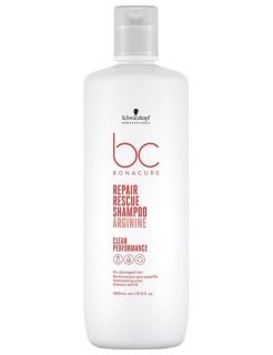 SCHWARZKOPF BC Repair Rescue Shampoo Arginine 1000ml - šampon pro poškozené vlasy