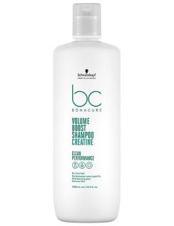 SCHWARZKOPF BC Volume Boost Shampoo Creatine 1000ml - šampon pro větší objem vlasů