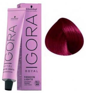 SCHWARZKOPF Igora Fashion L89 barevný melír na vlasy 60ml - Fialová červená