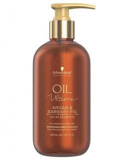 SCHWARZKOPF Oil Ultime Argan Barbary Fig Oil-In Shampoo 300ml - luxusní olejový šampon
