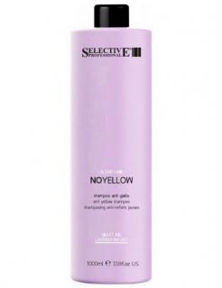 SELECTIVE NoYellow Anti Yellow Shampoo 1000ml - šampon pro studené odstíny blond vlasů