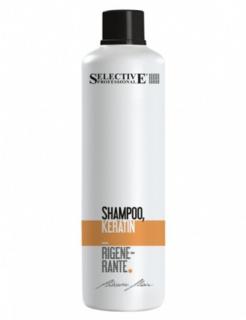 SELECTIVE Professional Shampoo Keratin Rigenerante 1l - keratinový šampon na vlasy