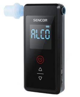 SENCOR SCA BA50FC Profesionální alkohol tester k přesnému zjištění obsahu alkoholu v dechu