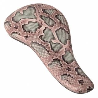 SIBEL Snake Dtangler Rozčesávací kartáč na vlasy s rukojetí - vzor hadí kůže