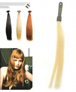 SO.CAP. Rovné vlasy Přírodní odstín 8000L 50-55cm - platinová blond 1001