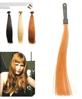 SO.CAP. Rovné vlasy Přírodní odstín 8000L 50-55cm - světlá měděná blond 29