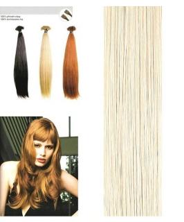 SO.CAP. Rovné vlasy Přírodní odstín 8000L 55-60cm - platinum blonde ash 1000