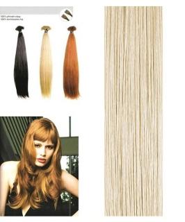 SO.CAP. Rovné vlasy Přírodní odstín 8001LC 35-40cm - extra light blonde ash 516
