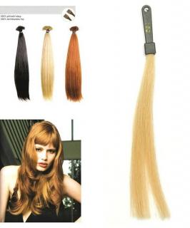 SO.CAP. Rovné vlasy Přírodní odstín 8001LC 35-40cm - popelavá blond DB2