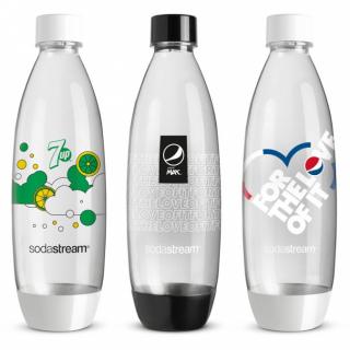 SODASTREAM Fuse PEPSI Tri-Pack 1l - náhradní plastové láhve na sodu - 3ks