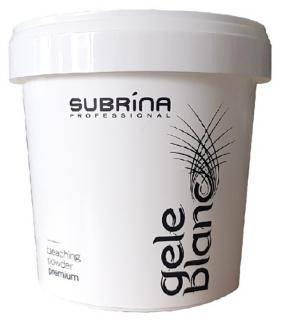 SUBRÍNA Melíry Gele Blanc Premium - bezprašný platinový melír v prášku - dóza 500g