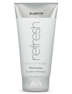 SUBRÍNA Refresh Colour Mask Platinum 150ml - vyživující barvicí maska na vlasy - platinová