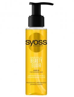 SYOSS Professional Beauty Elixir Absolute Oil - regeneruje a dodává hebkost vlasům 100ml