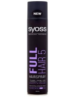 SYOSS Professional FULL HAIR 5 extra silný lak pro maximální objem vlasů 300ml