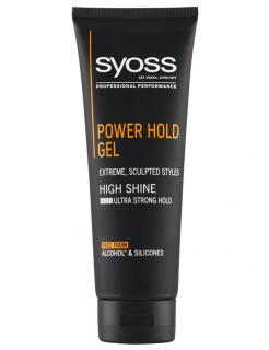 SYOSS Professional POWER HOLD EXTREME Gel pro 48h extrémní fixaci vlasů 250ml
