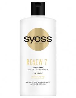 SYOSS Professional Renew 7 Condicioner 440ml - pro velice poškozené vlasy