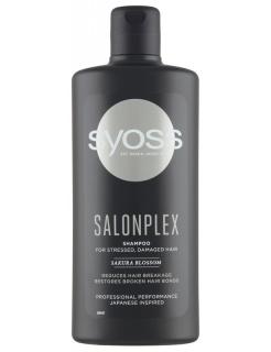 SYOSS Professional SalonPlex Shampoo 440ml - snižuje lámavost vlasů až o 94%