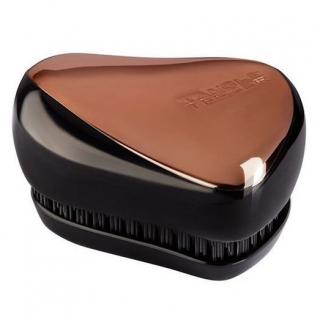 TANGLE TEEZER Compact Rose Gold Black - limitovaná edice kompaktního kartáče