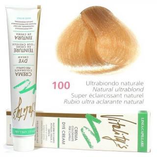 VITALITYS Green Permanentní krémová barva na vlasy - Ultra blond přírodní 100