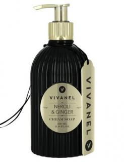 VIVANEL NEROLI GINGER Cream Soap 350ml - luxusní krémové tekuté mýdlo s dávkovačem