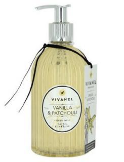 VIVANEL VANILLA PATCHOULI Cream Soap 350ml - luxusní tekuté mýdlo s dávkovačem