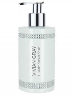 VIVIAN GRAY CRYSTALS WHITE Luxury Cream Soap 250ml - luxusní tekuté mýdlo na ruce